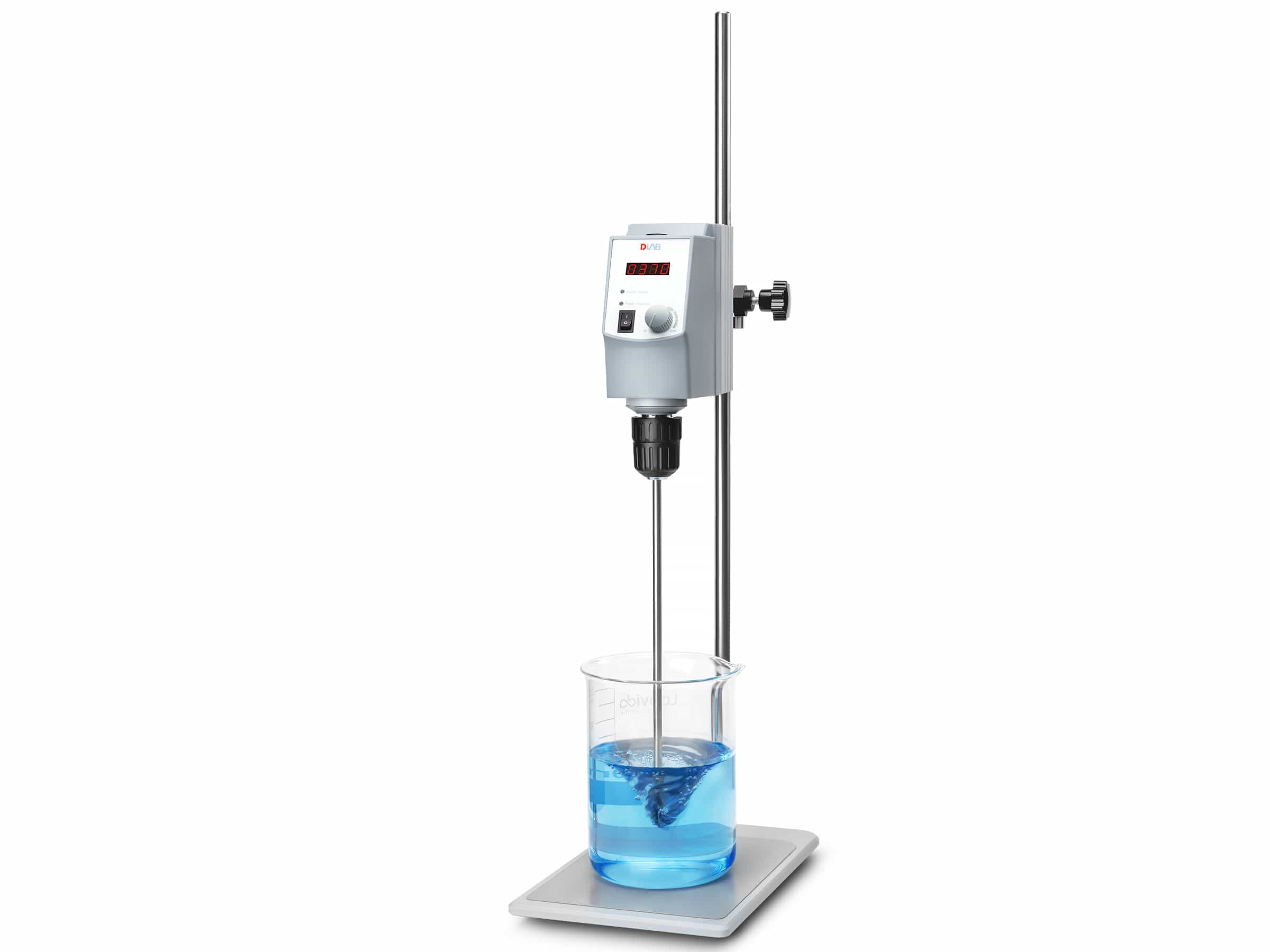 1LED Overhead Stirrers, OS20-S (Incl. Univ. Plate Stand+Propeller Stirrer) 50-2200rpm |