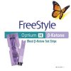 FREESTYLE ALAT KETON DARAH OPTIUM H BLOOD B KETONE TES STRIP