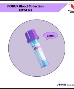 FOKUS BLOOD COLLECTION TUBE EDTA K3 (0.5ML)