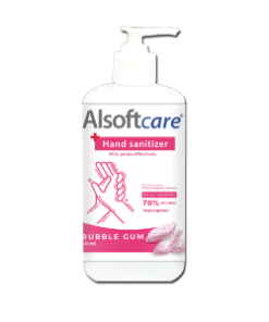 ALSOFT CARE HAND SANITIZER BUBBLE GUM 500ML