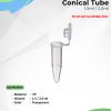 Centrifuge Conical Tube 2.0ml 500pcs - Lab Grade 1 |