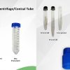 CENTRIFUGE/CONICAL TUBE KACA 12CC W/ LID (50 PCS/BOX)
