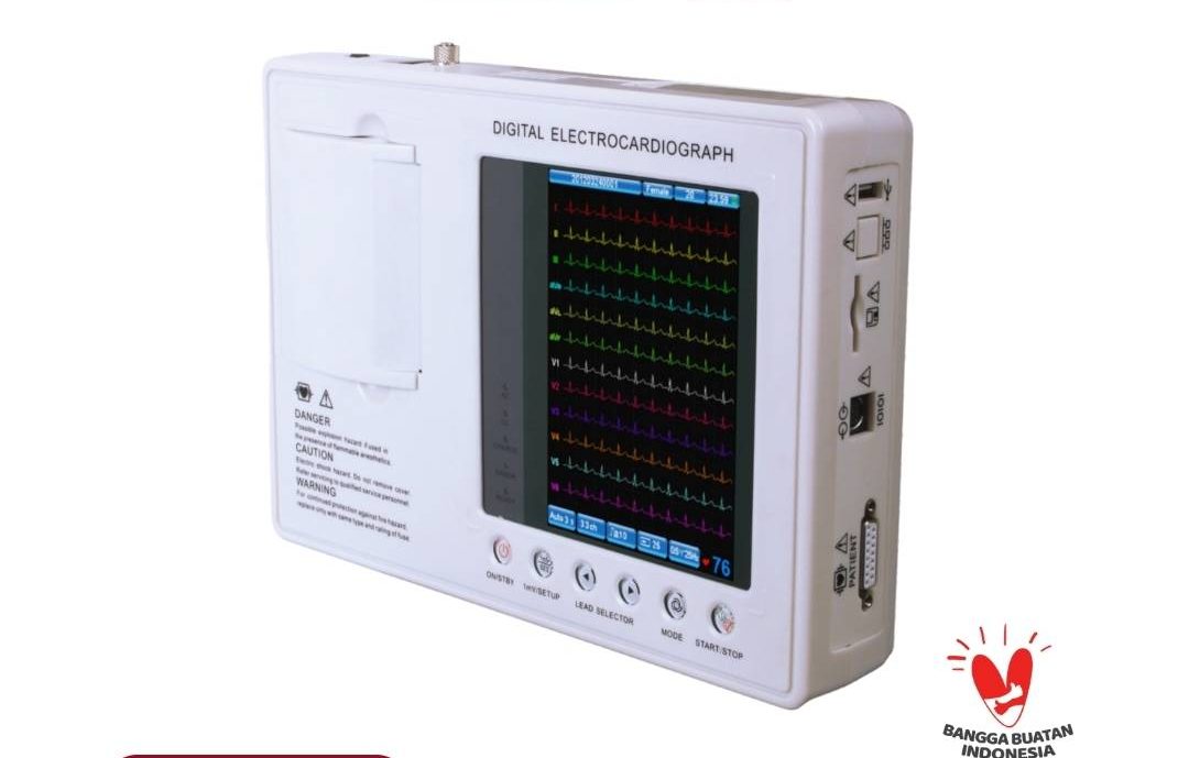 EKG 3 Channel _ Electrocardiograph 3CH |