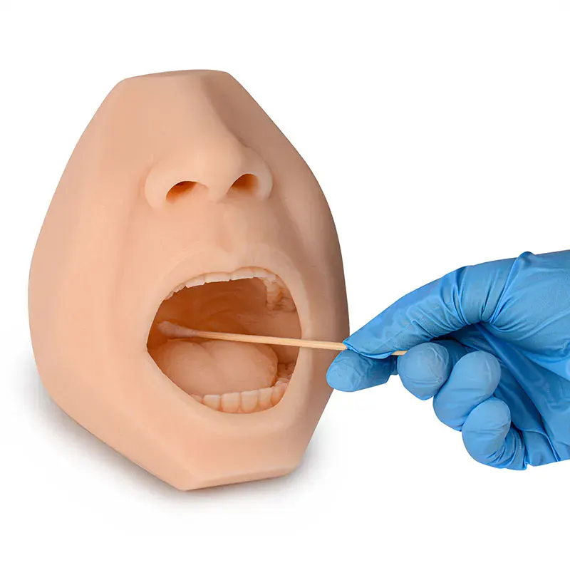 KEGUNAAN DAN PANDUAN PENGGUNAAN THROAT SWAB TRAINING MODEL