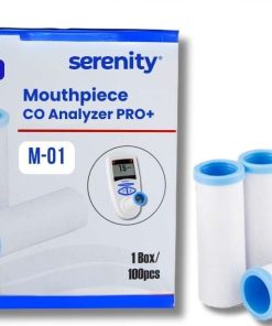 SERENITY MOUTHPIECE FOR CO ANALYZER PRO + (ISI 100 PCS) M-01