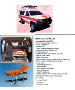 AMBULAN / AMBULANCE MITSUBISHI TRITON SC 4X4 STANDAR 1/PUSLING