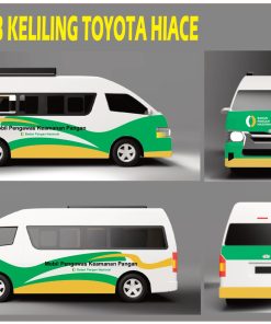 MOBIL LABORATORIUM KELILING KETAHANAN PANGAN HI ACE COMMUTER DELUXE 1