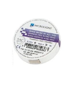 MICRODONT Stainless Steel Matrix Band (0,05x6x3000mm)