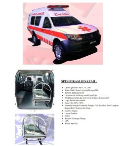 AMBULAN / AMBULANCE JENAZAH MITSUBISHI STRADA TRITON SC 4X4
