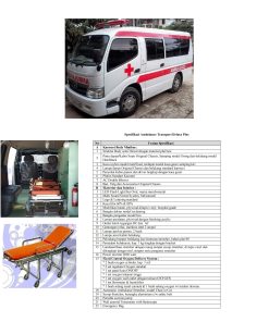 AMBULAN / AMBULANCE DELUXE PLUS HINO SHORT