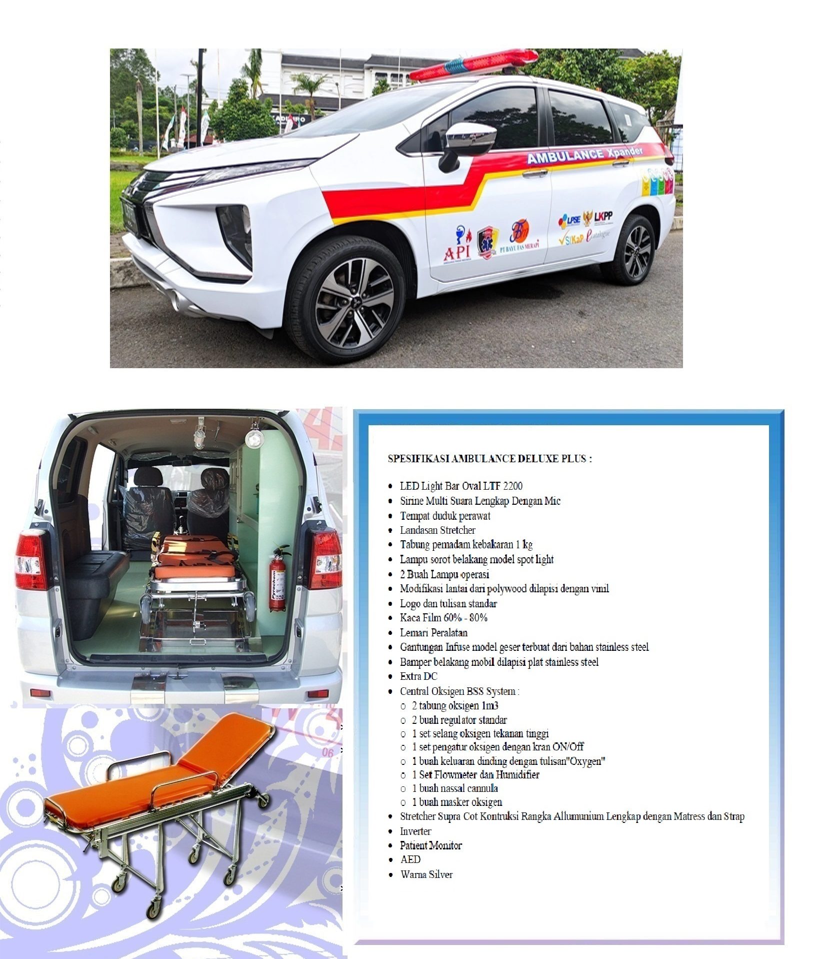 AMBULANCE EXPANDER DELUXE PLUS |