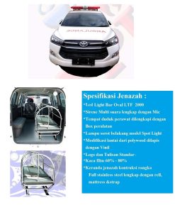 MOBIL AMBULANCE JENAZAH TOYOTA INNOVA G DIESEL