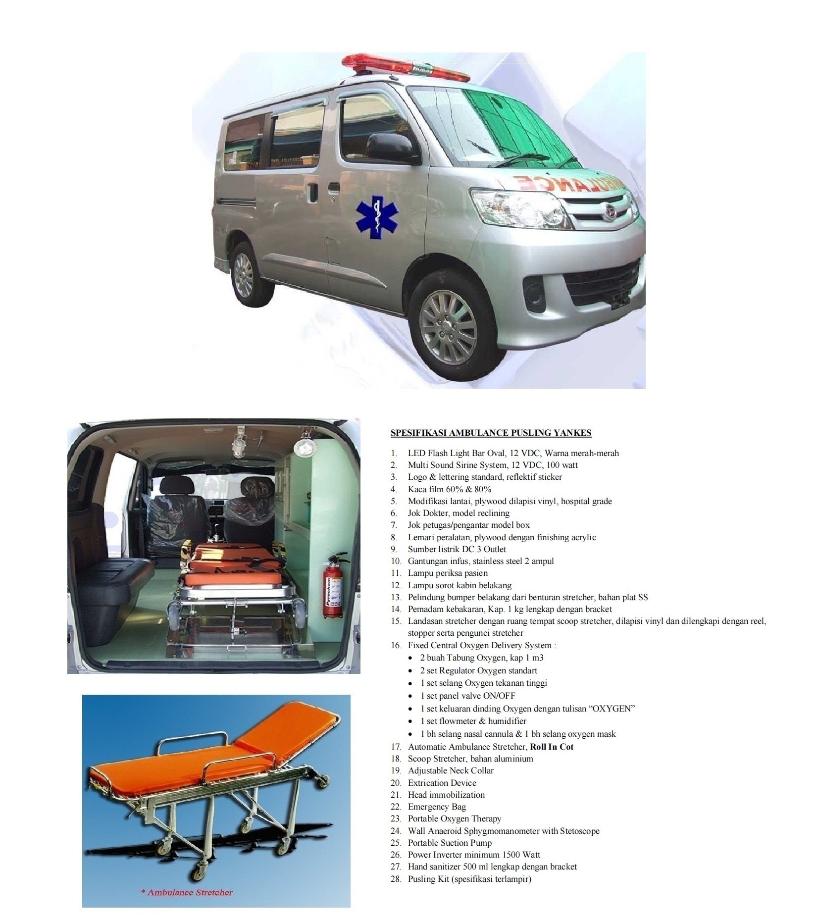 AMBULANCE PUSLING YANKES LUXIO X |