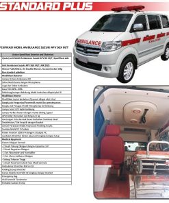AMBULAN / AMBULANCE TRANSPORT STANDART PLUS SUZUKI APV SGX