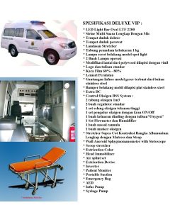 AMBULAN / AMBULANCE DELUXE VIP TOYOTA HILUX SC 4X2 DIESEL