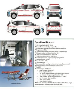 AMBULAN / AMBULANCE DELUXE HYUNDAI STRAGAZER ACTIVE MT