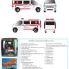 AMBULAN / AMBULANCE LISTRIK DFSK GELORA E TYPE EMERGENCY PLUS 2 |