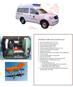 AMBULAN / AMBULANCE STANDART 1 PLUS TOYOTA HILUX SC 4X4