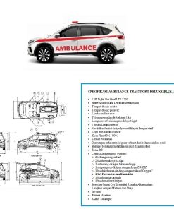 AMBULAN / AMBULANCE TRANSPORT DELUXE PLUS HONDA BR-V