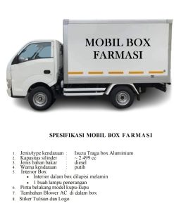 MOBIL BOX FARMASI ISUZU TRAGA