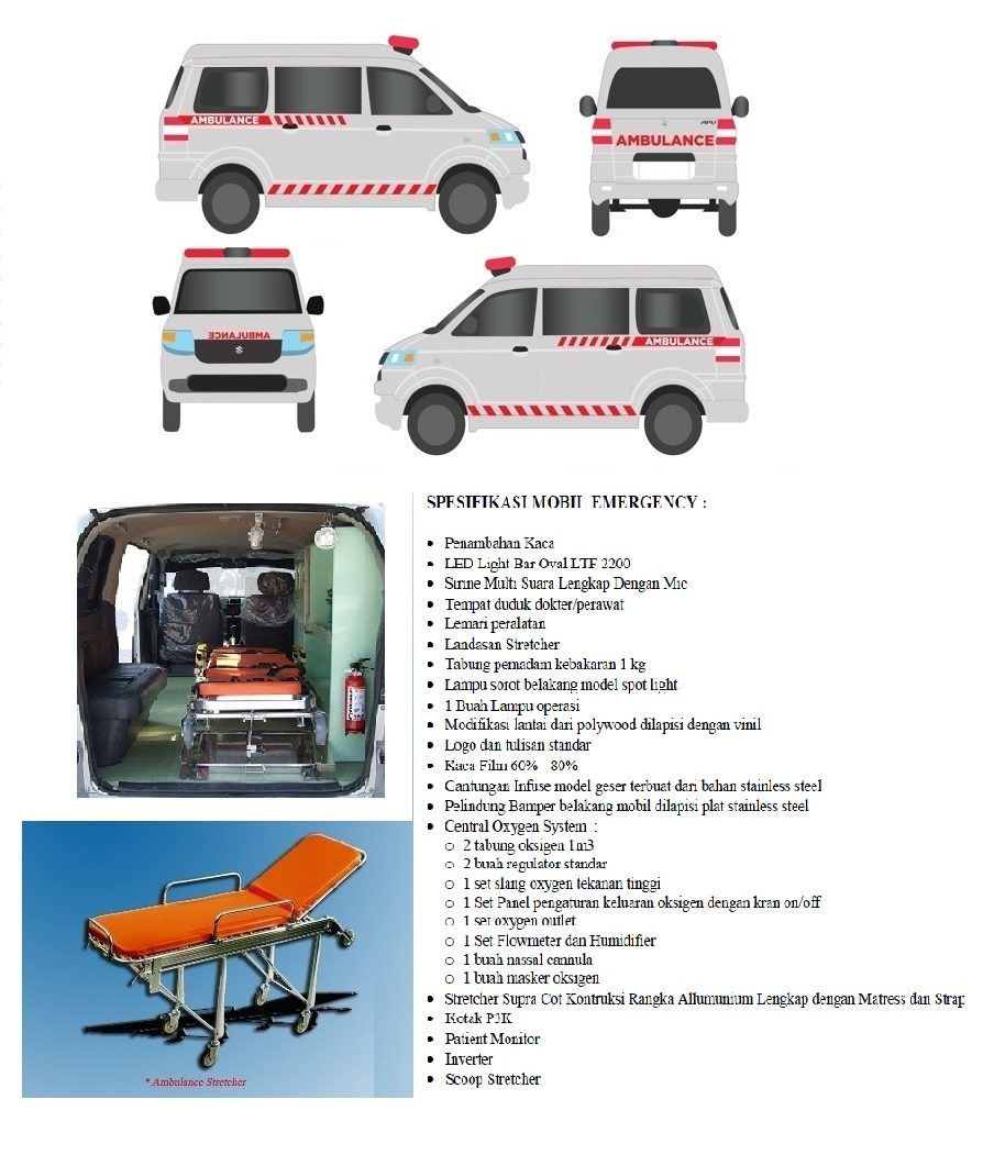 BROSUR MOBIL EMERGENCY SUZUKI APV BV |