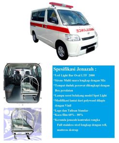 AMBULAN / AMBULANCE TRANSPORT JENAZAH DAIHATSU GRANMAX DFF