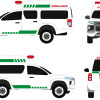 AMBULAN / AMBULANCE TRANSPORT STANDAR PLUS MITSUBISHI STRADA TRITON 4X2 1 |