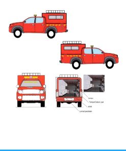 MOBIL VEKTOR TOYOTA HILUX SC 4X2 BENSIN