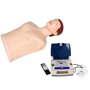 GD/AED99D+ AED SIMULATOR AND CPR MANIKIN SET