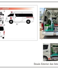 AMBULAN / MOBIL AMBULANCE EMERGENCY STD1 HI ACE COMMUTER