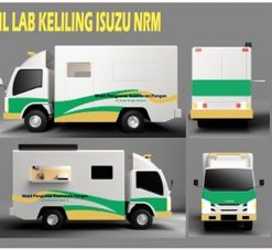 MOBIL LABORATORIUM KEAMANAN PANGAN ISUZU NMR 6 BAN