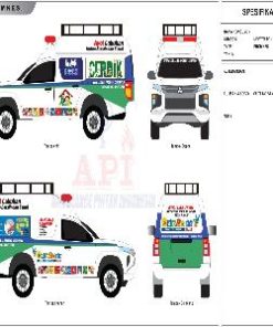 MOBIL PROMKES MITSUBISHI STRADA TRITON DC HDX 4X4