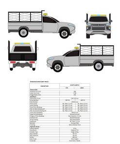 MOBIL SAMPAH MINI DUMP MITSUBISHI TRITON SC 4X2