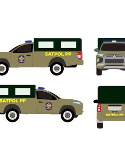 MOBIL PATROLI STANDART MITSUBISHI STRADA TRITON 4X2