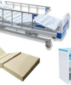 SERENITY MATTRESS + LEMARI PASIEN + MANUAL BED 4 CRANK SR-B04C (MATTRESS & SR-BS02 & SR-BO4C)