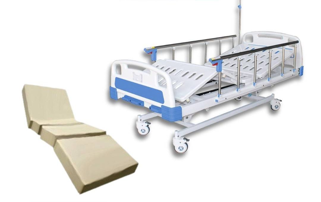 Mattress + Manual Bed 3 Crank SR-B03C |