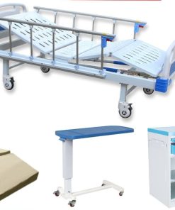 SERENITY MATTRESS + MAYO TABEL + LEMARI PASIEN + MANUAL BED 2 CRANK SR-B02C (MATTRESS & OT46-2 & SR-BS02 & SR-B02C)