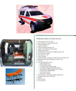 AMBULAN / AMBULANCE DELUXE PLUS MITSUBISHI STRADA TRITON SC 4X4