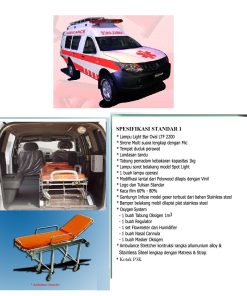 AMBULAN / AMBULANCE STANDAR 1 MITSUBISHI STRADA TRITON SC 4X4 004