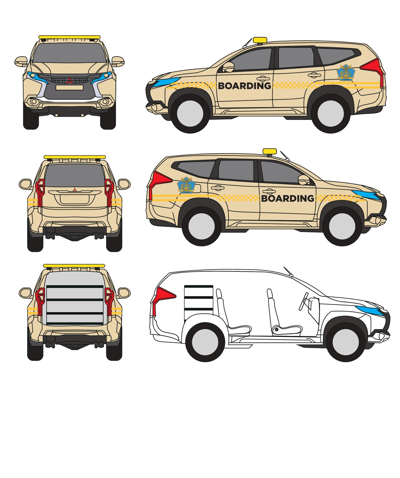 PAJERO BOARDING 2 |