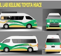 MOBIL LABORATORIUM KEAMANAN PANGAN TOYOTA HIACE COMMUTER