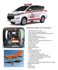 AMBULAN / AMBULANCE TRANSPORT TOYOTA INNOVA MATIC BENSIN
