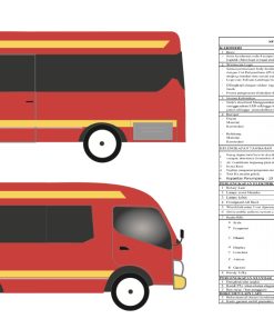 MOBIL MINILOG ANTAR JEMPUT UNIT PERSONIL & LOGISTIK HINO 4 BAN SHORT