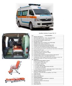 AMBULAN / AMBULANCE TRANSPORT PSC 119 TOYOTA HIACE COMMUTER