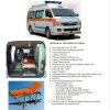 AMBULAN / AMBULANCE TRANSPORT STANDAR TOYOTA HIACE COMMUTER