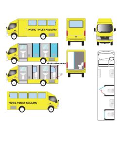 MOBIL TOILET HINO SDBL 4 BAN