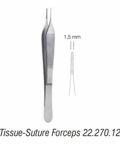 HELMUT ZEPF Tissue-Suture Forceps (22.270.12)