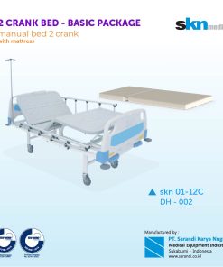 HOSPITAL BED 2 CRANK - BASIC PACKAGE