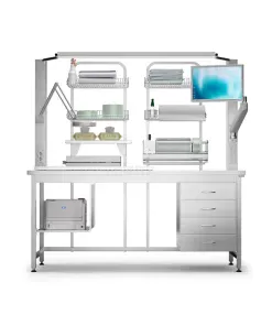 Furnitur untuk Area Bersih Tempat Kerja, Bangku, Troli untuk Area Bersih