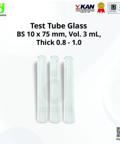 TABUNG REAKSI KACA BOROSILICATE 3 ML (10 X 75 MM)
